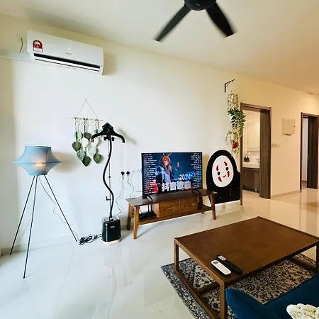 Seaview 2B1R Cozy Condo Forest City Gelang Patah Exterior photo